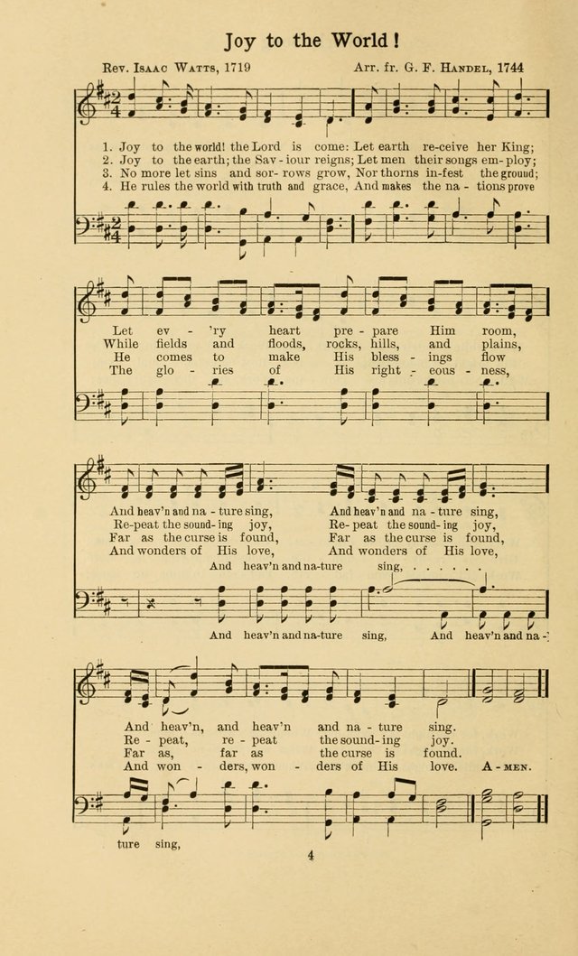 Missionary Hymnal page 9