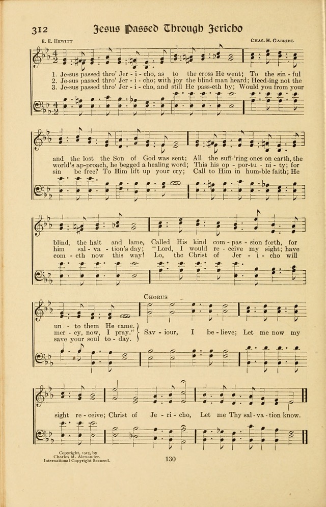 Montreat Hymns: psalms and gospel songs with responsive scripture readings page 130