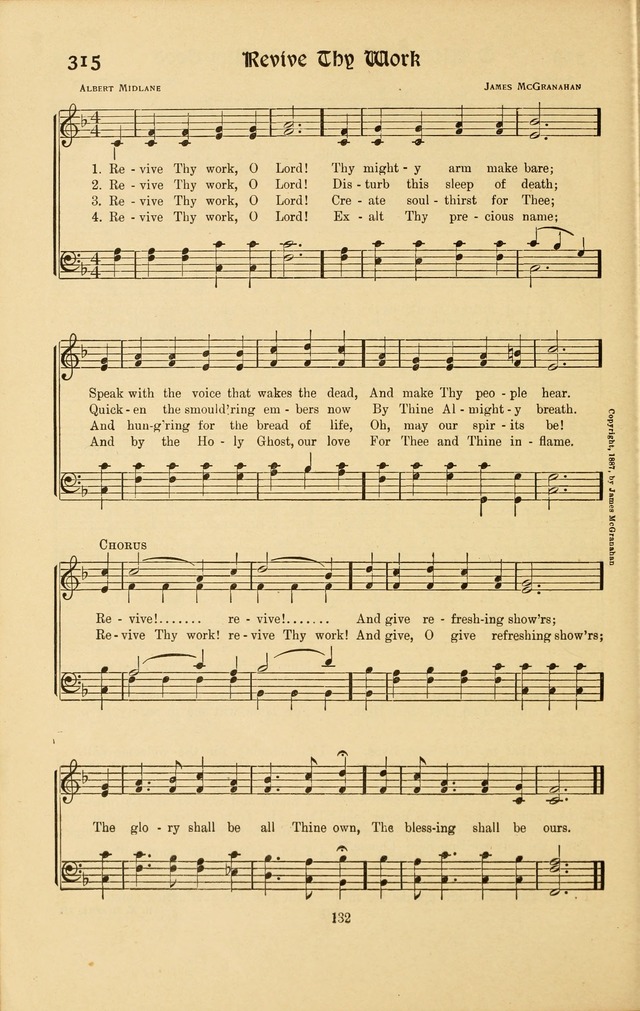 Montreat Hymns: psalms and gospel songs with responsive scripture readings page 132