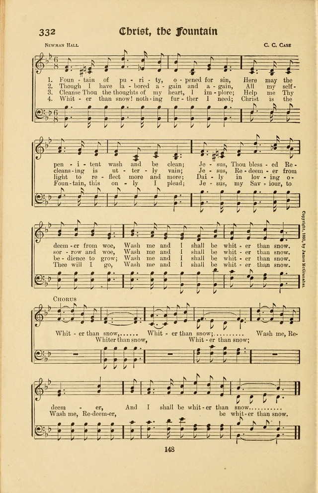 Montreat Hymns: psalms and gospel songs with responsive scripture readings page 148