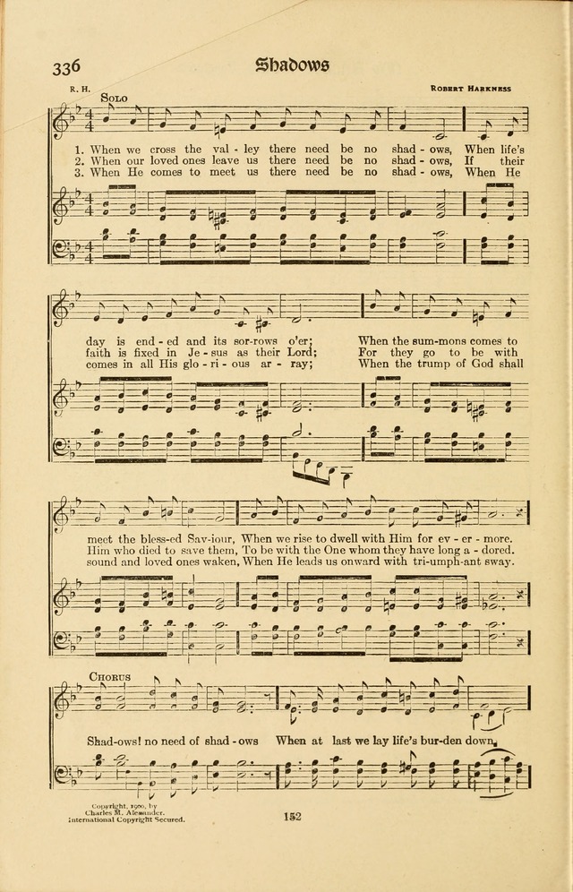 Montreat Hymns: psalms and gospel songs with responsive scripture readings page 152
