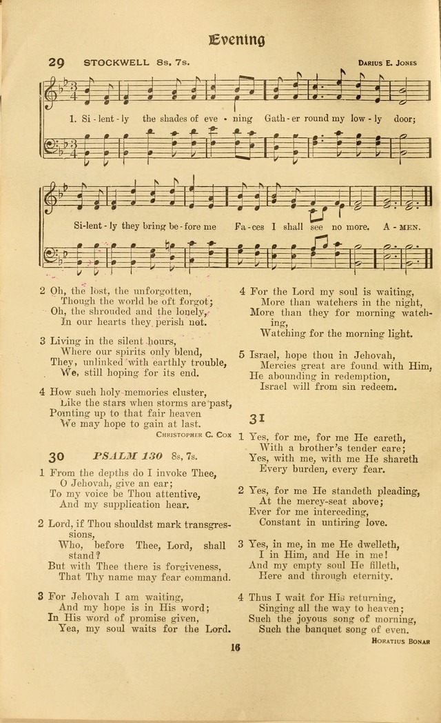 Montreat Hymns: psalms and gospel songs with responsive scripture readings page 16