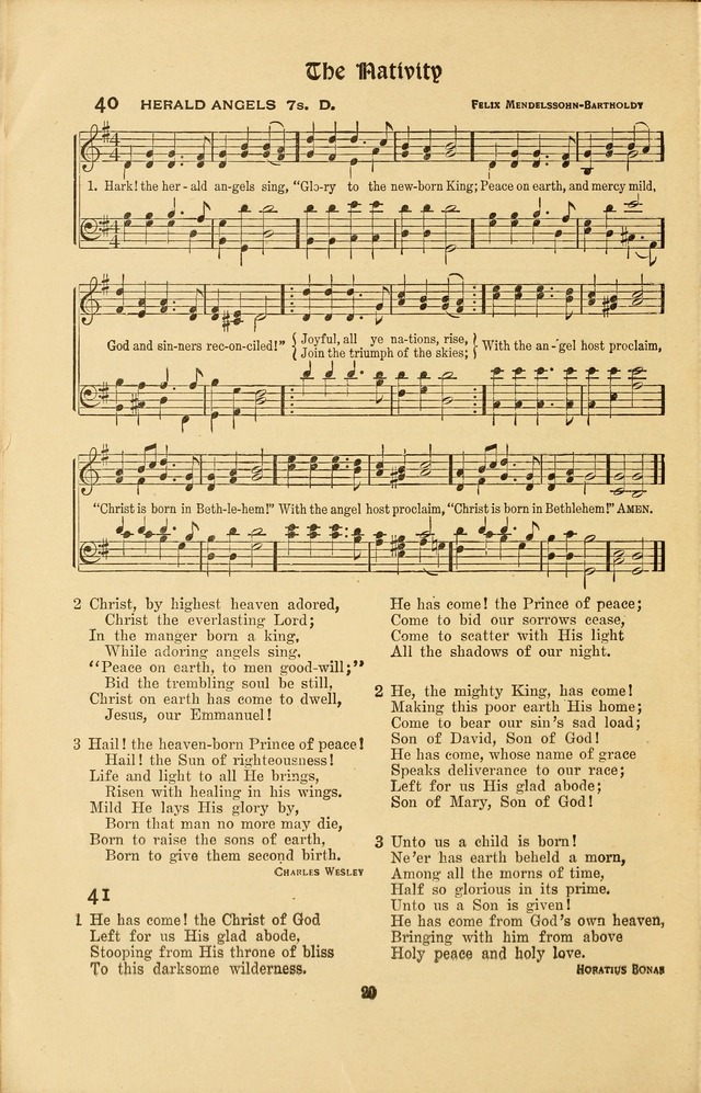Montreat Hymns: psalms and gospel songs with responsive scripture readings page 20