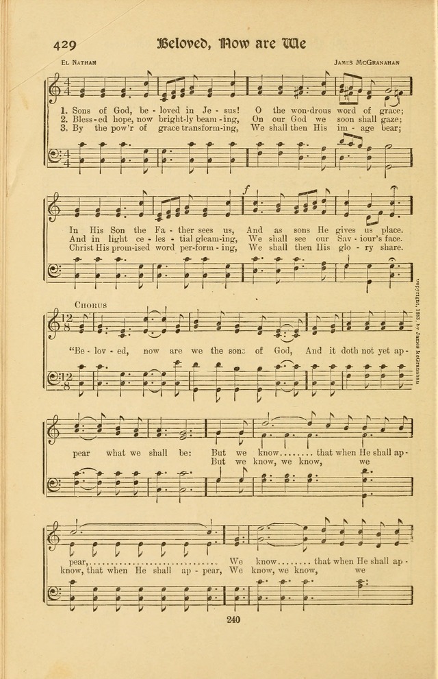 Montreat Hymns: psalms and gospel songs with responsive scripture readings page 240