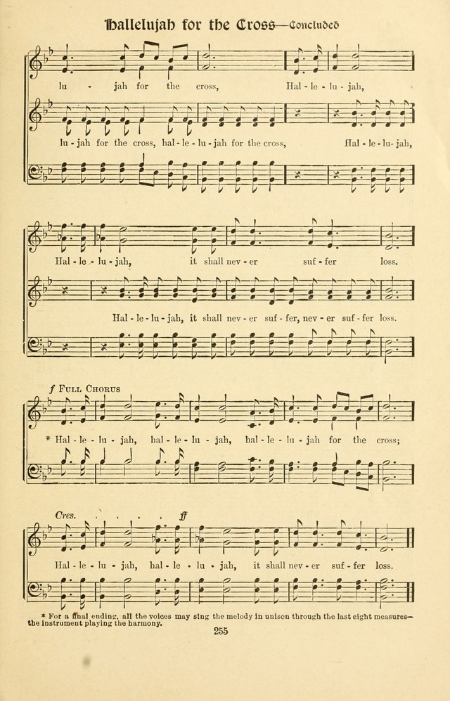 Montreat Hymns: psalms and gospel songs with responsive scripture readings page 255