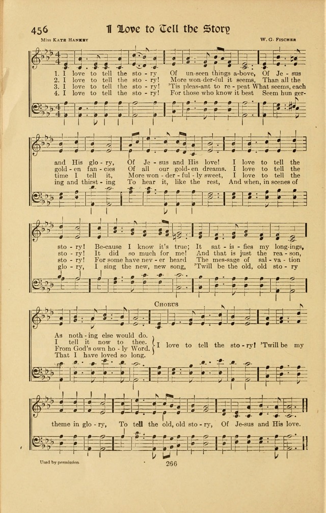 Montreat Hymns: psalms and gospel songs with responsive scripture readings page 266