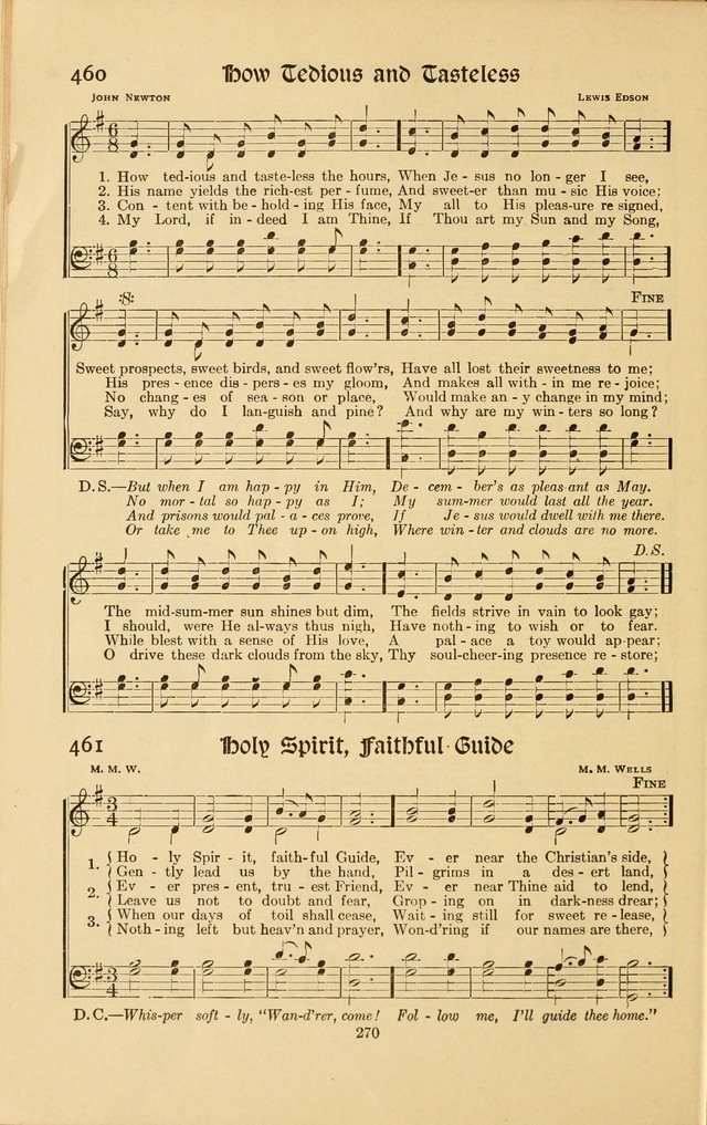 Montreat Hymns: psalms and gospel songs with responsive scripture readings page 270