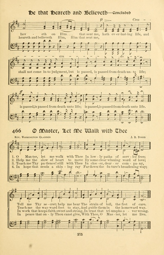 Montreat Hymns: psalms and gospel songs with responsive scripture readings page 275