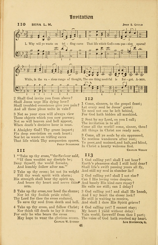 Montreat Hymns: psalms and gospel songs with responsive scripture readings page 46