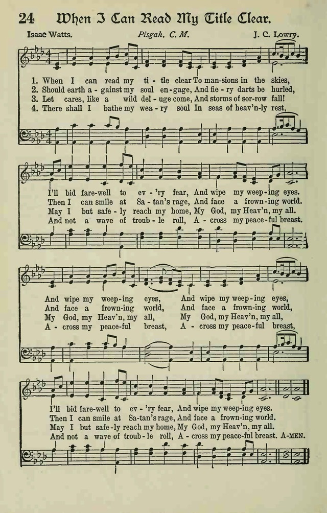 The Modern Hymnal page 22