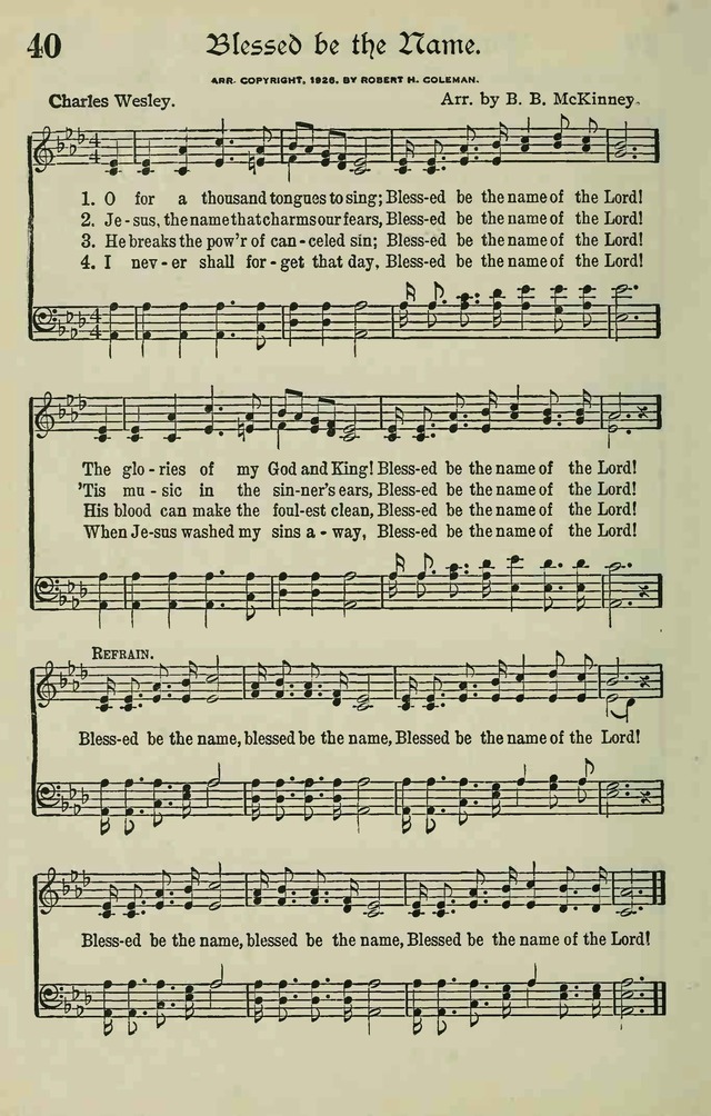 The Modern Hymnal page 38