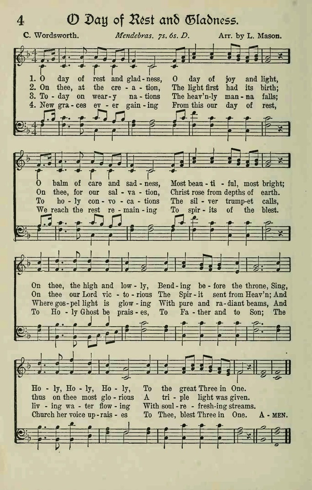 The Modern Hymnal page 4