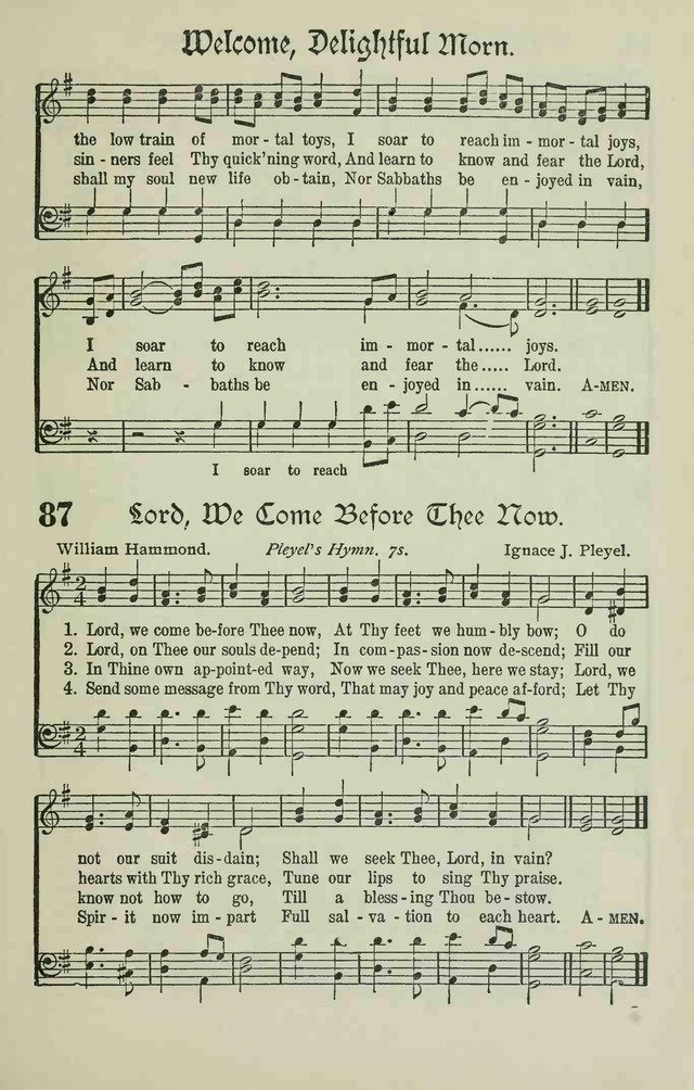 The Modern Hymnal page 73