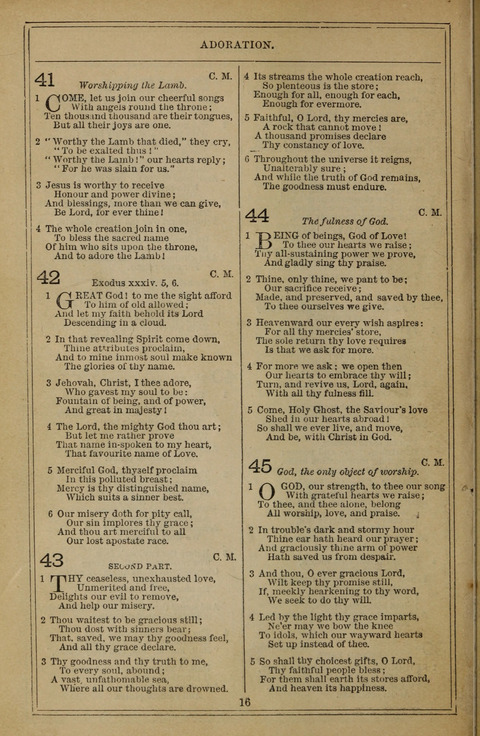 Methodist Hymn-Book page 16