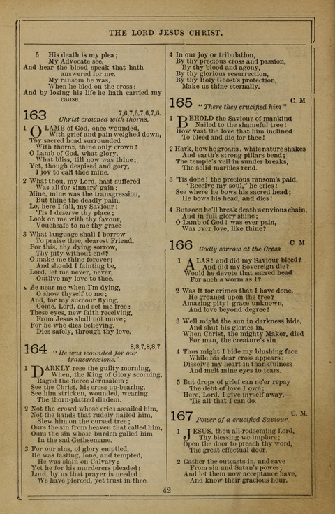 Methodist Hymn-Book page 42