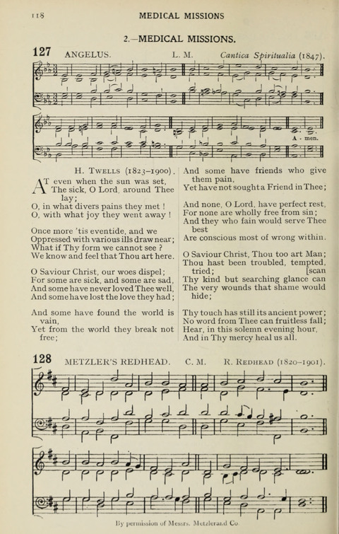 A Missionary Hymn Book page 114
