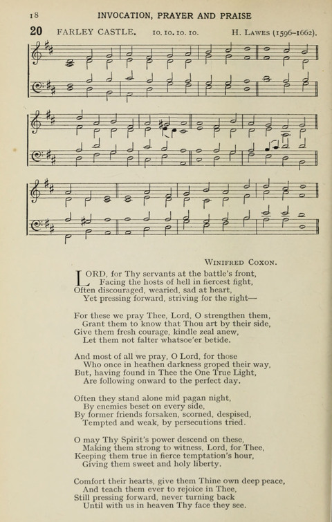 A Missionary Hymn Book page 14