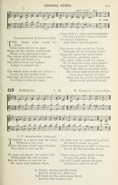 A Missionary Hymn Book page 201