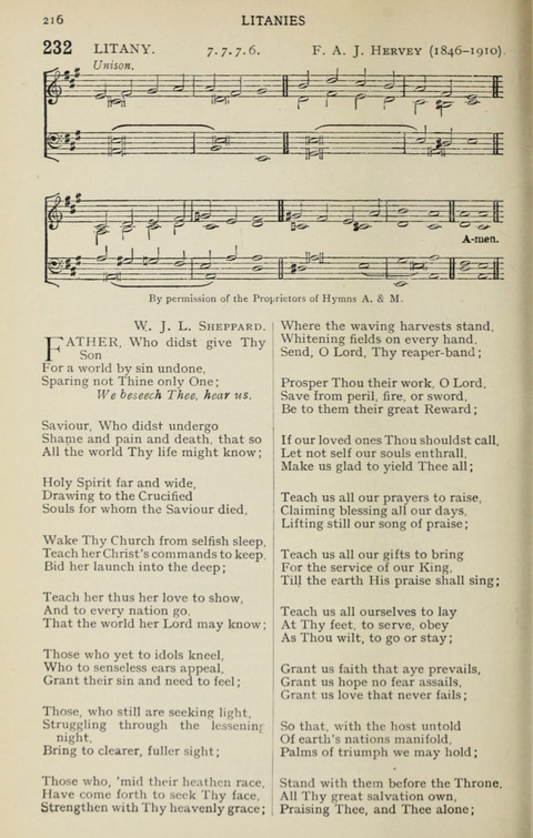 A Missionary Hymn Book page 214