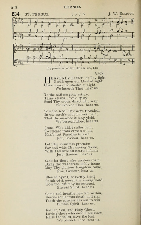 A Missionary Hymn Book page 216