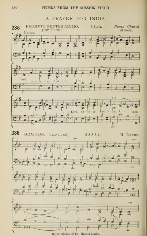 A Missionary Hymn Book page 218