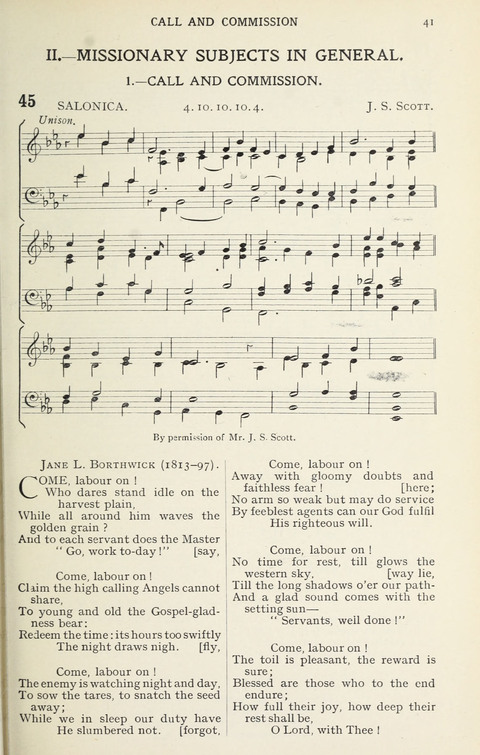 A Missionary Hymn Book page 37