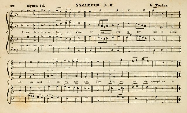 The Methodist Harmonist, containing a collection of tunes from the best authors, embracing every variety of metre, and adapted to the worship of the Methodist Episcopal Church. New ed. page 101