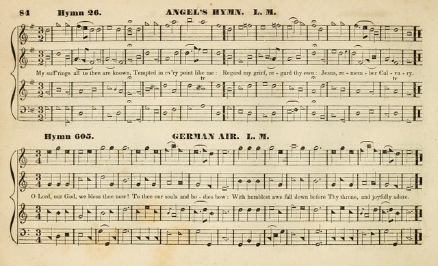 The Methodist Harmonist, containing a collection of tunes from the best authors, embracing every variety of metre, and adapted to the worship of the Methodist Episcopal Church. New ed. page 103