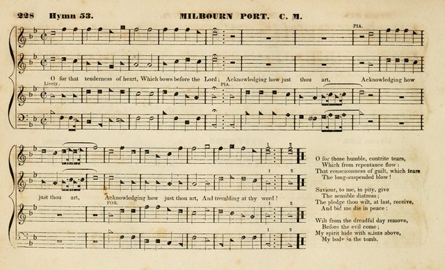 The Methodist Harmonist, containing a collection of tunes from the best authors, embracing every variety of metre, and adapted to the worship of the Methodist Episcopal Church. New ed. page 247