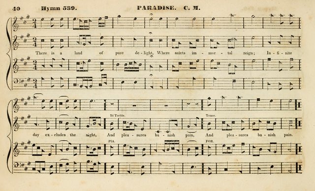 The Methodist Harmonist, containing a collection of tunes from the best authors, embracing every variety of metre, and adapted to the worship of the Methodist Episcopal Church. New ed. page 59