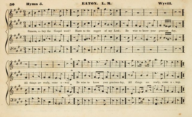 The Methodist Harmonist, containing a collection of tunes from the best authors, embracing every variety of metre, and adapted to the worship of the Methodist Episcopal Church. New ed. page 69