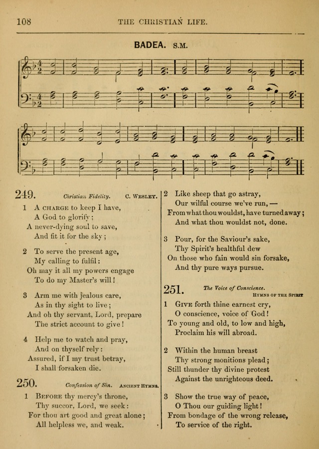Melodies and Hymns for Divine Service in Appleton Chapel page 104