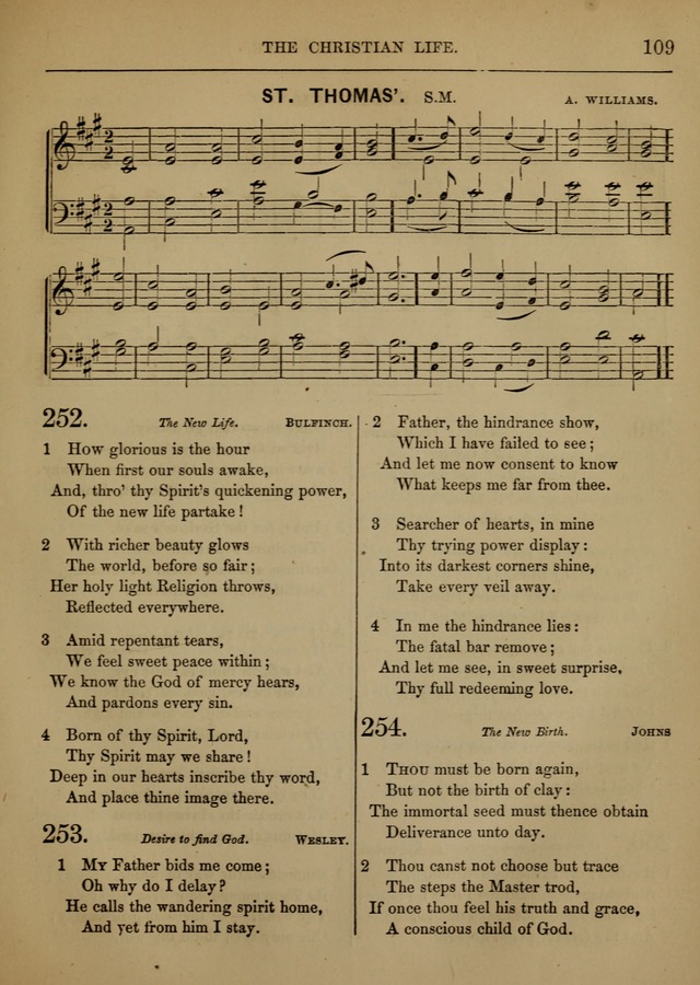 Melodies and Hymns for Divine Service in Appleton Chapel page 105