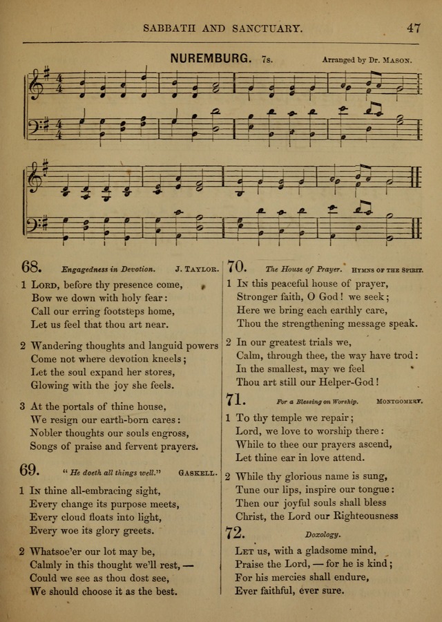 Melodies and Hymns for Divine Service in Appleton Chapel page 43