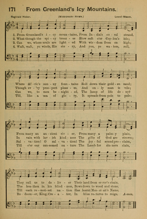 The Mission Hymnal. (Enlarged Edition) page 155