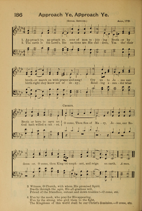 The Mission Hymnal. (Enlarged Edition) page 168