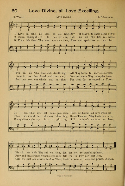 The Mission Hymnal. (Enlarged Edition) page 60
