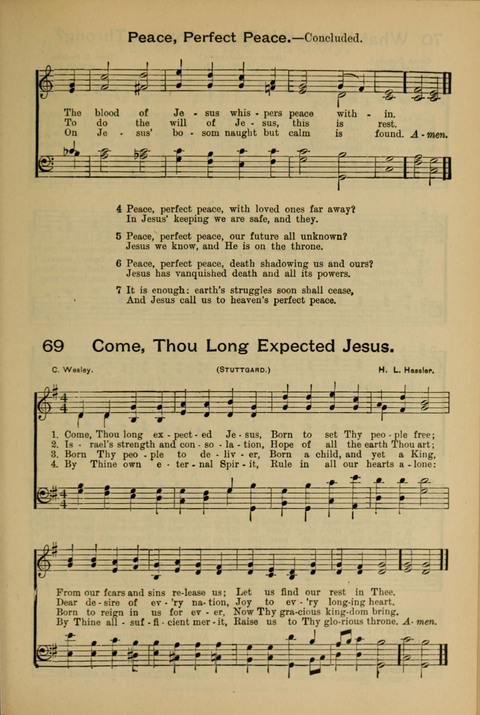The Mission Hymnal. (Enlarged Edition) page 67