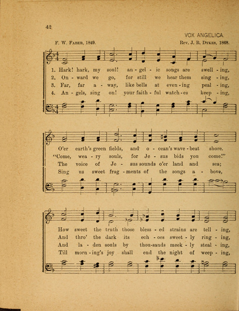 Missionary Hymnal: for the use of junior and juvenile missionary socieites page 42