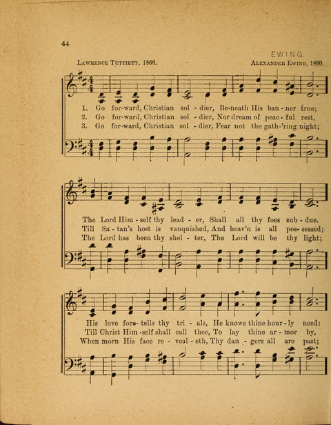 Missionary Hymnal: for the use of junior and juvenile missionary socieites page 44