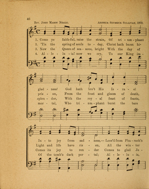 Missionary Hymnal: for the use of junior and juvenile missionary socieites page 46