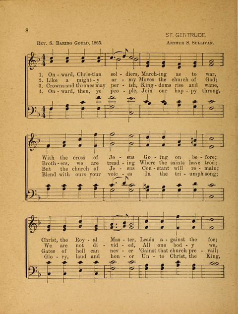 Missionary Hymnal: for the use of junior and juvenile missionary socieites page 8