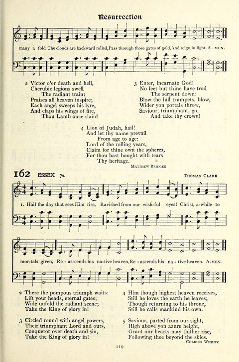 The Methodist Hymnal: Official hymnal of the methodist episcopal church and the methodist episcopal church, south page 119