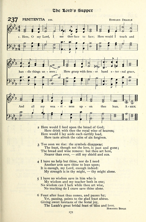The Methodist Hymnal: Official hymnal of the methodist episcopal church and the methodist episcopal church, south page 171