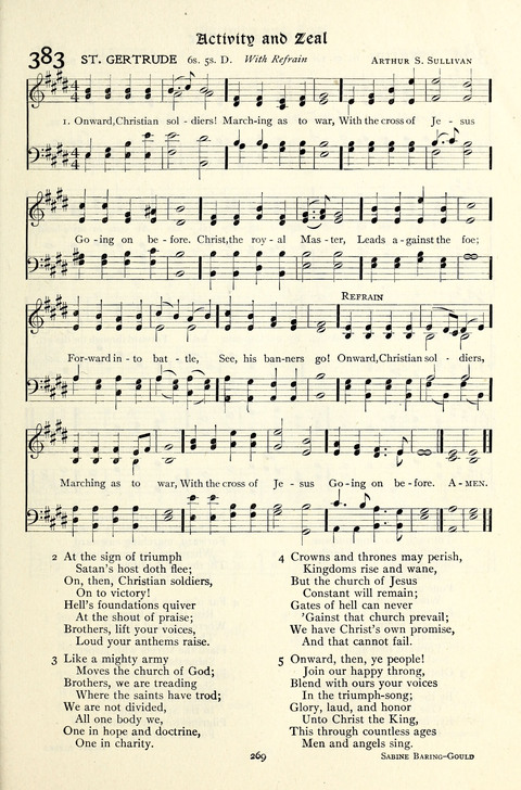The Methodist Hymnal: Official hymnal of the methodist episcopal church and the methodist episcopal church, south page 269