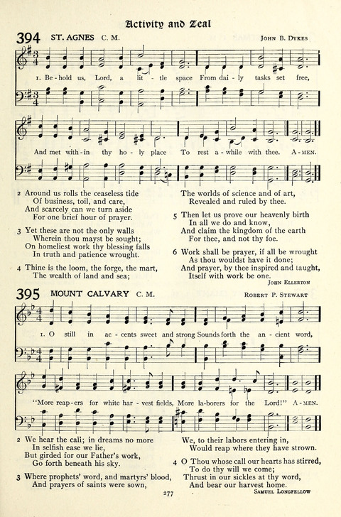 The Methodist Hymnal: Official hymnal of the methodist episcopal church and the methodist episcopal church, south page 277