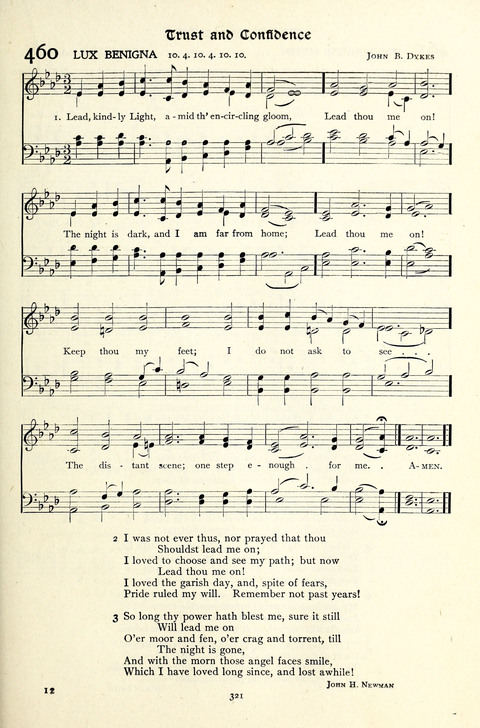 The Methodist Hymnal: Official hymnal of the methodist episcopal church and the methodist episcopal church, south page 321