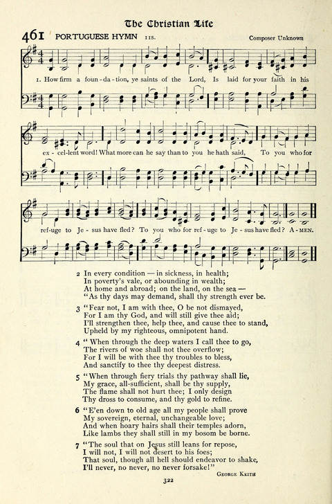 The Methodist Hymnal: Official hymnal of the methodist episcopal church and the methodist episcopal church, south page 322