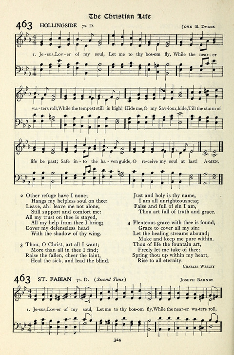 The Methodist Hymnal: Official hymnal of the methodist episcopal church and the methodist episcopal church, south page 324