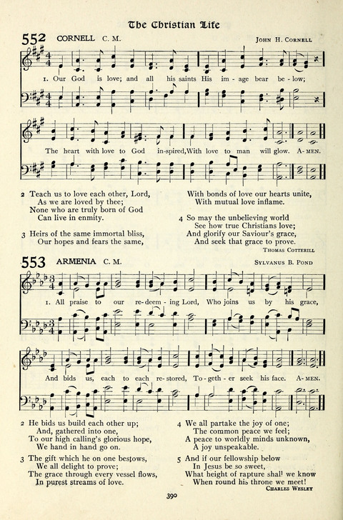 The Methodist Hymnal: Official hymnal of the methodist episcopal church and the methodist episcopal church, south page 390